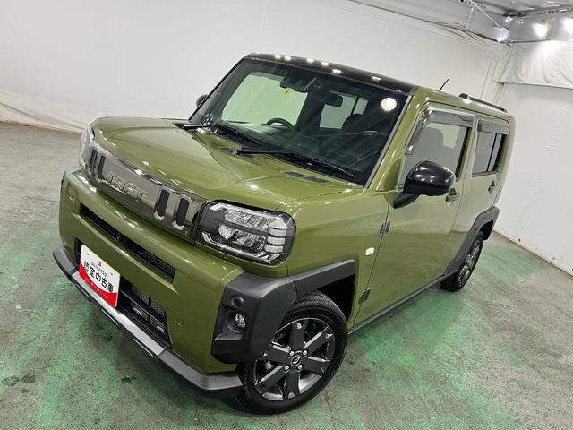 タフトＧターボ　ダーククロムベンチャー　走行４９８５キロ／９型ナビ１年保証距離無制限　走行距離４９８５キロ　純正フルセグナビ　パノラマモニター　ドラレコ　純正マット　サイドエアバッグ　ＬＥＤヘッドランプ　アイドリングストップ　シートヒーター　オート格納式ドアミラー（埼玉県）の中古車