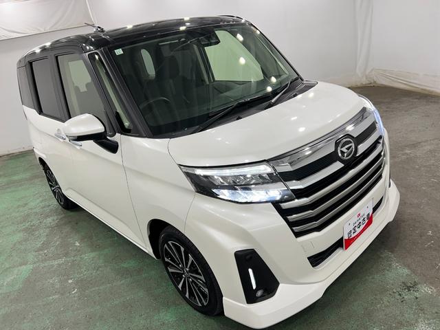 トールカスタムG ターボ 走行24998キロ/クリアランスソナー一年保証・走行距離無制限 走行24998キロ クリアランスソナー オートライト LEDヘッドライト シートヒーター 両側電動スライドドア(埼玉県)の中古車