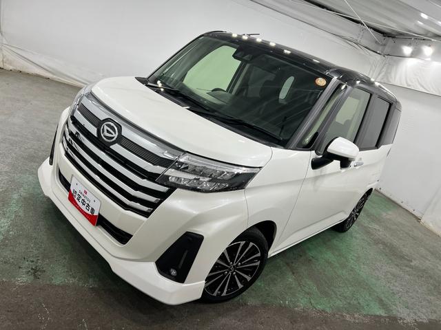 トールカスタムG ターボ 走行24998キロ/クリアランスソナー一年保証・走行距離無制限 走行24998キロ クリアランスソナー オートライト LEDヘッドライト シートヒーター 両側電動スライドドア(埼玉県)の中古車