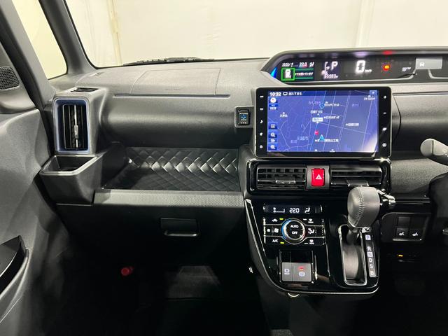 タントカスタムＲＳ　雹害／走行６５９８３キロ／純正９型ナビＢカメラ１年保証距離無制限　走行距離６５９８３キロ　純正フルセグナビ　バックカメラ　ブルートゥース　純正マット　サイドエアバッグ　ＬＥＤヘッドランプ　アイドリングストップ　シートヒーター　両側電動スライドドア（埼玉県）の中古車