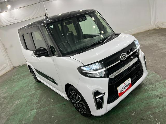 タントカスタムＲＳ　雹害／走行６５９８３キロ／純正９型ナビＢカメラ１年保証距離無制限　走行距離６５９８３キロ　純正フルセグナビ　バックカメラ　ブルートゥース　純正マット　サイドエアバッグ　ＬＥＤヘッドランプ　アイドリングストップ　シートヒーター　両側電動スライドドア（埼玉県）の中古車