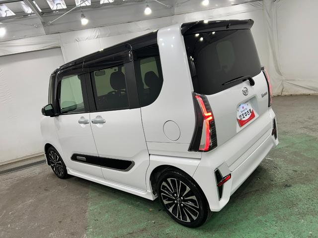 タントカスタムＲＳ　雹害／走行６５９８３キロ／純正９型ナビＢカメラ１年保証距離無制限　走行距離６５９８３キロ　純正フルセグナビ　バックカメラ　ブルートゥース　純正マット　サイドエアバッグ　ＬＥＤヘッドランプ　アイドリングストップ　シートヒーター　両側電動スライドドア（埼玉県）の中古車