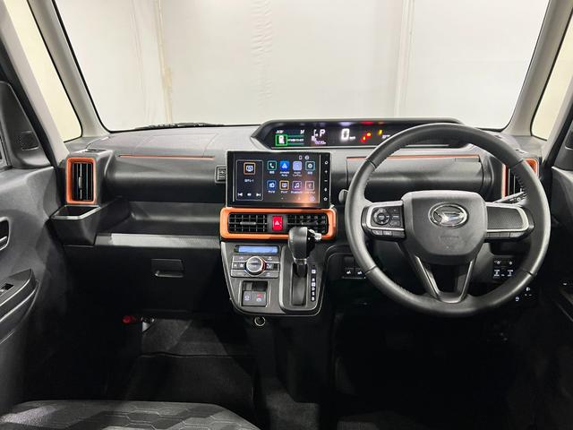 タントファンクロス　走行１９２２９キロ／車検整備付／ドラレコ一年保証・走行距離無制限　走行１９２２９キロ　車検整備付　ディスプレイオーディオ　ドラレコ　バックカメラ　クリアランスソナー　オートライト　ＬＥＤヘッドライト　シートヒーター　両側電動スライドドア（埼玉県）の中古車