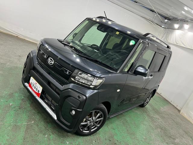 タントファンクロス　走行１９２２９キロ／車検整備付／ドラレコ一年保証・走行距離無制限　走行１９２２９キロ　車検整備付　ディスプレイオーディオ　ドラレコ　バックカメラ　クリアランスソナー　オートライト　ＬＥＤヘッドライト　シートヒーター　両側電動スライドドア（埼玉県）の中古車