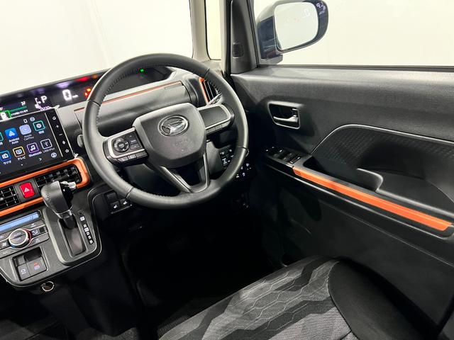 タントファンクロス　走行１９２２９キロ／車検整備付／ドラレコ一年保証・走行距離無制限　走行１９２２９キロ　車検整備付　ディスプレイオーディオ　ドラレコ　バックカメラ　クリアランスソナー　オートライト　ＬＥＤヘッドライト　シートヒーター　両側電動スライドドア（埼玉県）の中古車