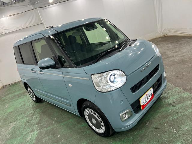 ムーヴキャンバスセオリーＧターボ　走行２４８７０キロ／クリアランスソナー一年保証・走行距離無制限　走行２４８７０キロ　サイドエアバック　クリアランスソナー　オートマチックハイビーム　オートライト　ＬＥＤヘッドライト　ベンチシート　シートヒーター　両側電動スライドドア（埼玉県）の中古車