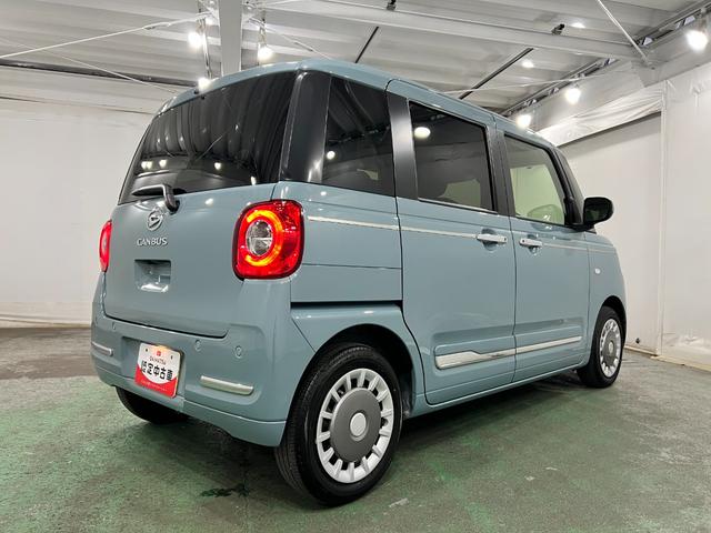 ムーヴキャンバスセオリーＧターボ　走行２４８７０キロ／クリアランスソナー一年保証・走行距離無制限　走行２４８７０キロ　サイドエアバック　クリアランスソナー　オートマチックハイビーム　オートライト　ＬＥＤヘッドライト　ベンチシート　シートヒーター　両側電動スライドドア（埼玉県）の中古車