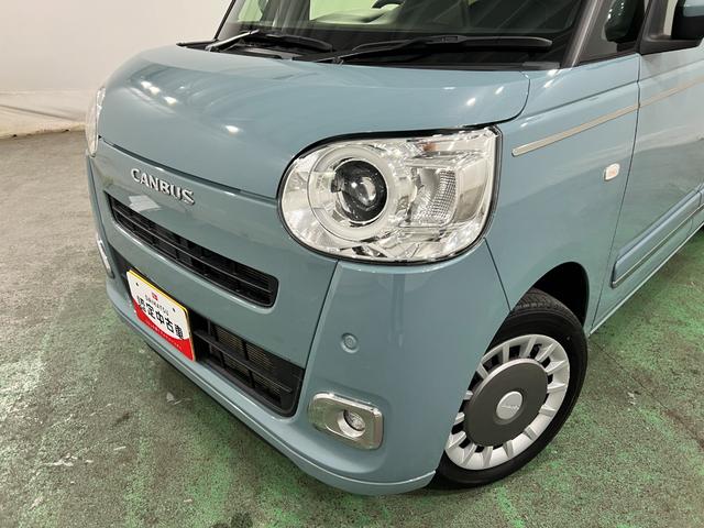 ムーヴキャンバスセオリーＧターボ　走行２４８７０キロ／クリアランスソナー一年保証・走行距離無制限　走行２４８７０キロ　サイドエアバック　クリアランスソナー　オートマチックハイビーム　オートライト　ＬＥＤヘッドライト　ベンチシート　シートヒーター　両側電動スライドドア（埼玉県）の中古車