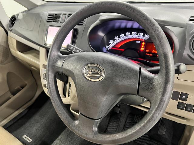 ムーヴＬ　ＳＡ　走行６４８３６キロ／ナビ／ブルートゥース一年保証・走行距離無制限走行６４８３６キロ　ワンセグナビ　ブルートゥース　ＤＶＤ　助手席エアバック　純正カーペットマット　ベンチシート（埼玉県）の中古車