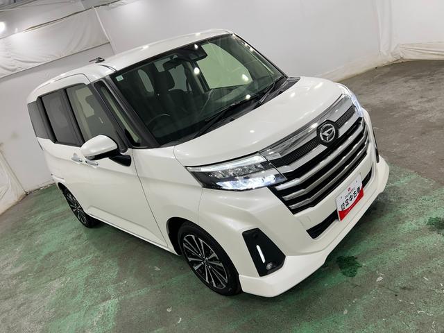 トールカスタムG ターボ 走行52328キロ/タイヤ4本交換一年保証・走行距離無制限 走行52328キロ タイヤ4本交換 クリアランスソナー オートマチックハイビーム オートライト LEDヘッドライト シートヒーター 両側電動スライドドア(埼玉県)の中古車