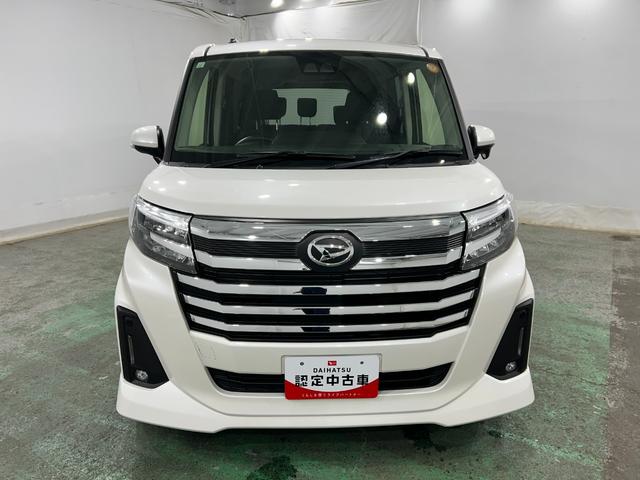 トールカスタムG ターボ 走行52328キロ/タイヤ4本交換一年保証・走行距離無制限 走行52328キロ タイヤ4本交換 クリアランスソナー オートマチックハイビーム オートライト LEDヘッドライト シートヒーター 両側電動スライドドア(埼玉県)の中古車