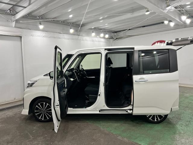 トールカスタムG ターボ 走行52328キロ/タイヤ4本交換一年保証・走行距離無制限 走行52328キロ タイヤ4本交換 クリアランスソナー オートマチックハイビーム オートライト LEDヘッドライト シートヒーター 両側電動スライドドア(埼玉県)の中古車