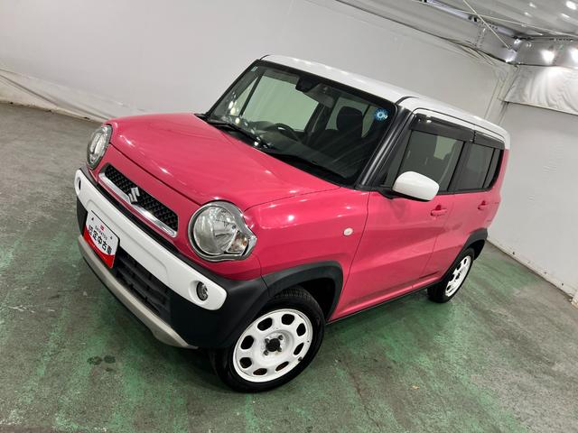 ハスラーＧ　走行５１２３５キロ／ワンセグナビ／バックカメラ／マット１年保証距離無制限　走行距離５１２３５キロ　ワンセグナビ　バックカメラ　純正マット　助手席エアバッグ　アイドリングストップ　シートヒーター（埼玉県）の中古車