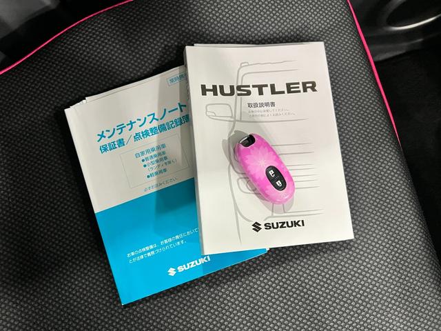 ハスラーＧ　走行５１２３５キロ／ワンセグナビ／バックカメラ／マット１年保証距離無制限　走行距離５１２３５キロ　ワンセグナビ　バックカメラ　純正マット　助手席エアバッグ　アイドリングストップ　シートヒーター（埼玉県）の中古車