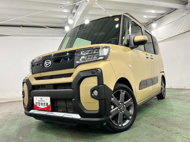 タントファンクロスターボ　走行２９９６８キロ／両側電動スライドドア一年保証・走行距離無制限　走行２９９６８キロ　サイドエアバック　クリアランスソナー　オートマチックハイビーム　オートライト　ＬＥＤヘッドライト　ベンチシート　シートヒーター　両側電動スライドドア（埼玉県）の中古車