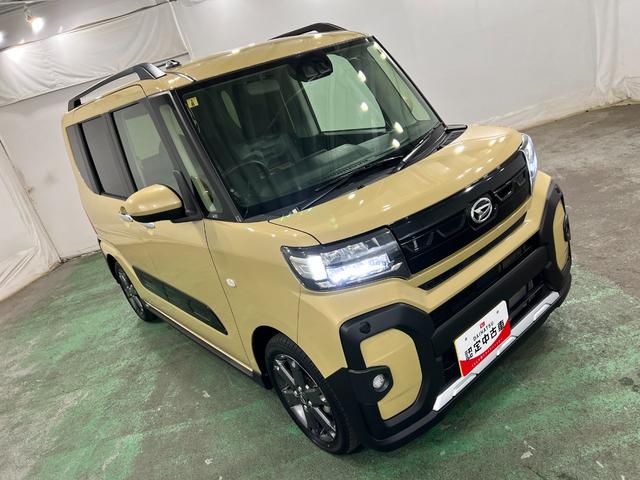 タントファンクロスターボ　走行２９９６８キロ／両側電動スライドドア一年保証・走行距離無制限　走行２９９６８キロ　サイドエアバック　クリアランスソナー　オートマチックハイビーム　オートライト　ＬＥＤヘッドライト　ベンチシート　シートヒーター　両側電動スライドドア（埼玉県）の中古車