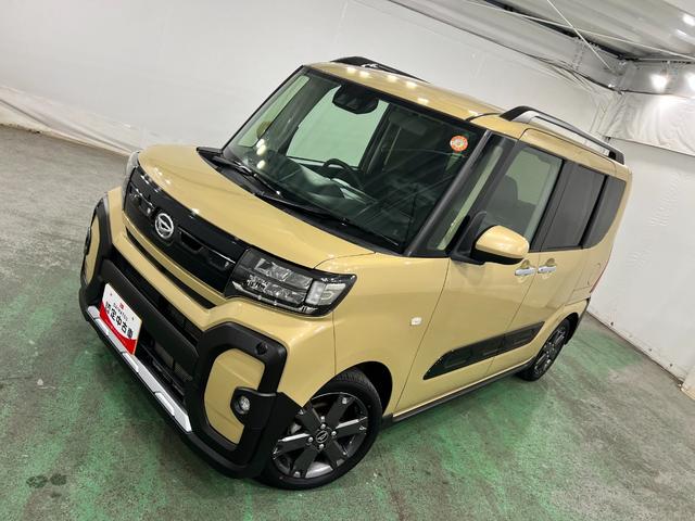 タントファンクロスターボ　走行２９９６８キロ／両側電動スライドドア一年保証・走行距離無制限　走行２９９６８キロ　サイドエアバック　クリアランスソナー　オートマチックハイビーム　オートライト　ＬＥＤヘッドライト　ベンチシート　シートヒーター　両側電動スライドドア（埼玉県）の中古車