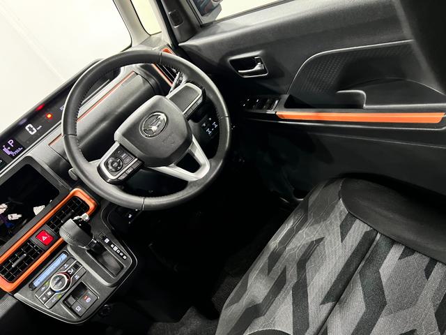 タントファンクロスターボ　走行２９９６８キロ／両側電動スライドドア一年保証・走行距離無制限　走行２９９６８キロ　サイドエアバック　クリアランスソナー　オートマチックハイビーム　オートライト　ＬＥＤヘッドライト　ベンチシート　シートヒーター　両側電動スライドドア（埼玉県）の中古車