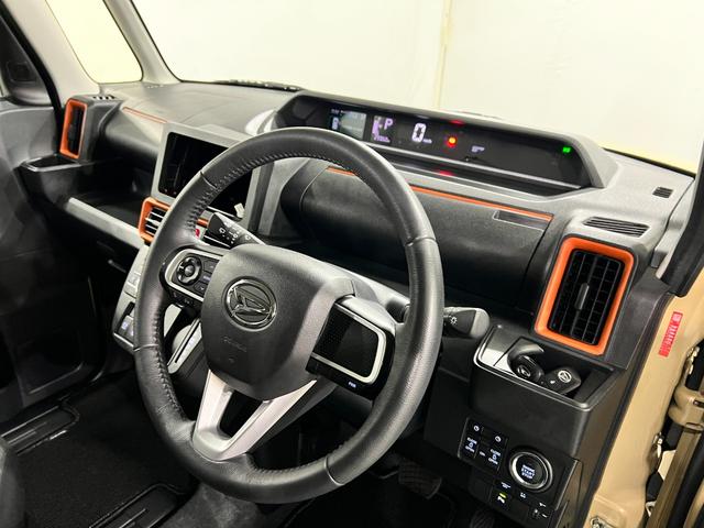 タントファンクロスターボ　走行２９９６８キロ／両側電動スライドドア一年保証・走行距離無制限　走行２９９６８キロ　サイドエアバック　クリアランスソナー　オートマチックハイビーム　オートライト　ＬＥＤヘッドライト　ベンチシート　シートヒーター　両側電動スライドドア（埼玉県）の中古車