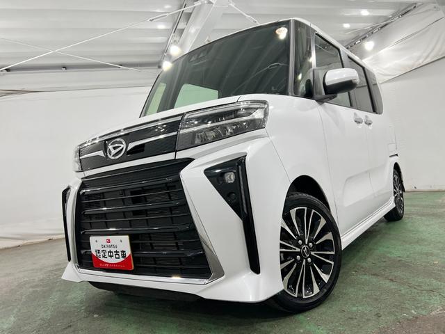 タントカスタムＲＳ　走行１４０２７キロ／クリアランスソナー一年保証・走行距離無制限　走行１４０２７キロ　サイドエアバック　クリアランスソナー　オートマチックハイビーム　オートライト　ＬＥＤヘッドライト　ベンチシート　シートヒーター　両側電動スライドドア（埼玉県）の中古車