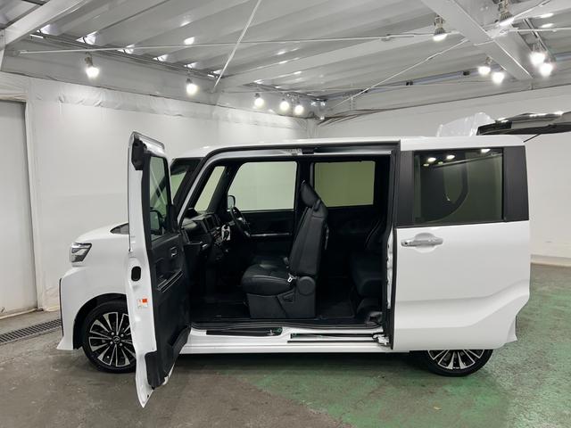 タントカスタムＲＳ　走行１４０２７キロ／クリアランスソナー一年保証・走行距離無制限　走行１４０２７キロ　サイドエアバック　クリアランスソナー　オートマチックハイビーム　オートライト　ＬＥＤヘッドライト　ベンチシート　シートヒーター　両側電動スライドドア（埼玉県）の中古車