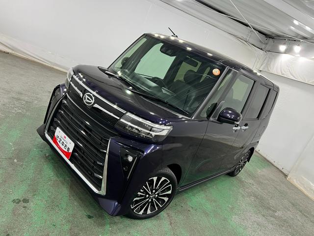 タントカスタムＲＳ　ｅｃｏＩＤＬＥ非装着車／走行３０９５９キロ１年保証距離無制限　走行距離３０９５９キロ　純正マット　サイドエアバッグ　ＬＥＤヘッドランプ　アイドリングストップ　シートヒーター　両側電動スライドドア　オート格納式ドアミラー　電動パーキングブレーキ（埼玉県）の中古車