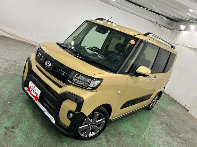 タントファンクロスターボ　走行１３９２０キロ／ＬＥＤヘッドランプ１年保証距離無制限　走行距離１３９２０キロ　純正マット　サイドエアバッグ　ＬＥＤヘッドランプ　アイドリングストップ　シートヒーター　両側電動スライドドア　オート格納式ドアミラー　電動パーキングブレーキ（埼玉県）の中古車