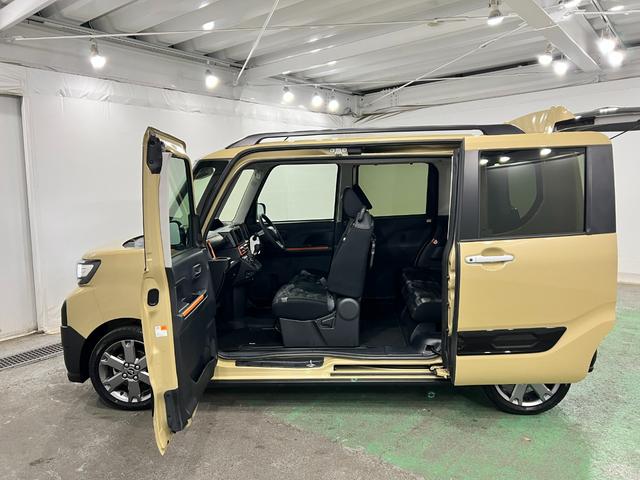 タントファンクロスターボ　走行１３９２０キロ／ＬＥＤヘッドランプ１年保証距離無制限　走行距離１３９２０キロ　純正マット　サイドエアバッグ　ＬＥＤヘッドランプ　アイドリングストップ　シートヒーター　両側電動スライドドア　オート格納式ドアミラー　電動パーキングブレーキ（埼玉県）の中古車