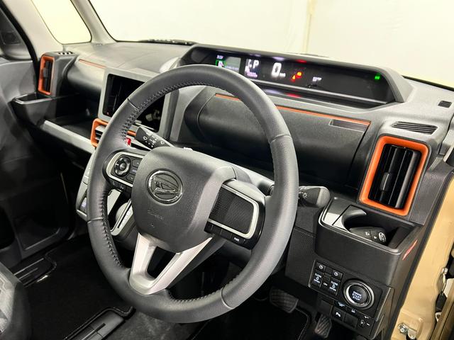 タントファンクロスターボ　走行１３９２０キロ／ＬＥＤヘッドランプ１年保証距離無制限　走行距離１３９２０キロ　純正マット　サイドエアバッグ　ＬＥＤヘッドランプ　アイドリングストップ　シートヒーター　両側電動スライドドア　オート格納式ドアミラー　電動パーキングブレーキ（埼玉県）の中古車