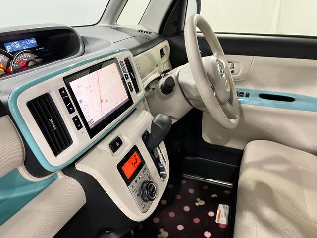 ムーヴキャンバスＧメイクアップ　ＳＡII　走行６５５０９キロ／車検整備付一年保証・走行距離無制限走行６５５０９キロ　車検整備付　フルセグナビ　ブルートゥース　全周囲カメラ　ドラレコ　サイドエアバック　オートライト　ＬＥＤヘッドライト　両側電動スライドドア（埼玉県）の中古車