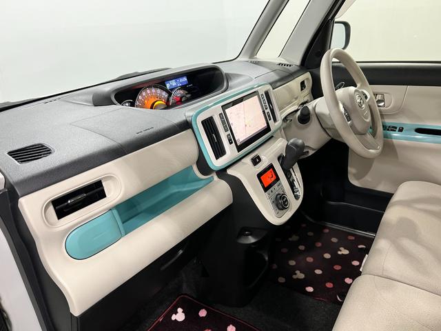 ムーヴキャンバスＧメイクアップ　ＳＡII　走行６５５０９キロ／車検整備付一年保証・走行距離無制限走行６５５０９キロ　車検整備付　フルセグナビ　ブルートゥース　全周囲カメラ　ドラレコ　サイドエアバック　オートライト　ＬＥＤヘッドライト　両側電動スライドドア（埼玉県）の中古車