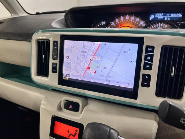 ムーヴキャンバスＧメイクアップ　ＳＡII　走行６５５０９キロ／車検整備付一年保証・走行距離無制限走行６５５０９キロ　車検整備付　フルセグナビ　ブルートゥース　全周囲カメラ　ドラレコ　サイドエアバック　オートライト　ＬＥＤヘッドライト　両側電動スライドドア（埼玉県）の中古車