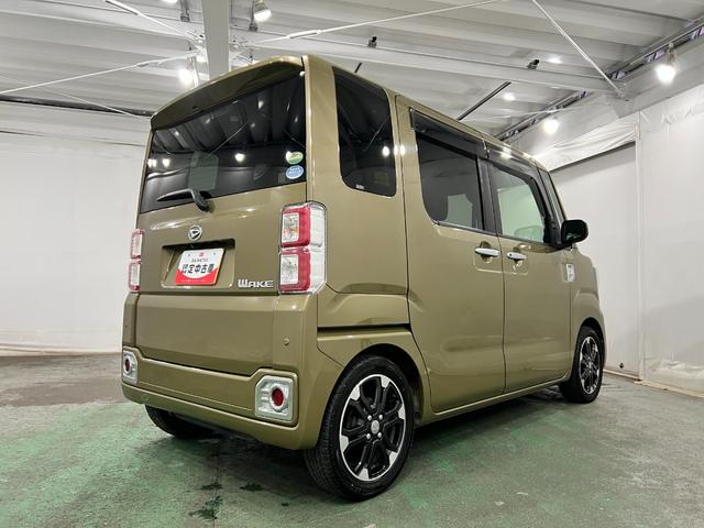 ウェイクGターボリミテッドSA3 走行47117キロ/全周囲カメラ一年保証・走行距離無制限走行47117キロ 雹害 ディスプレイオーディオ ブルートゥース 全周囲カメラ ドラレコ オートライト LEDヘッドライト 両側電動スライドドア(埼玉県)の中古車