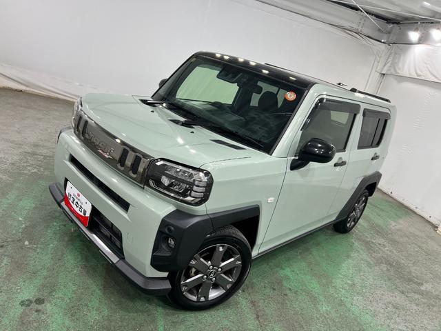 タフトＧターボ　ダーククロムベンチャー　走行１３０３１キロ／ナビ一年保証・走行距離無制限走行１３０３１キロ　フルセグナビ　ブルートゥース　バックカメラ　ドラレコ　クリアランスソナー　オートライト　ＬＥＤヘッドライト　シートヒーター（埼玉県）の中古車