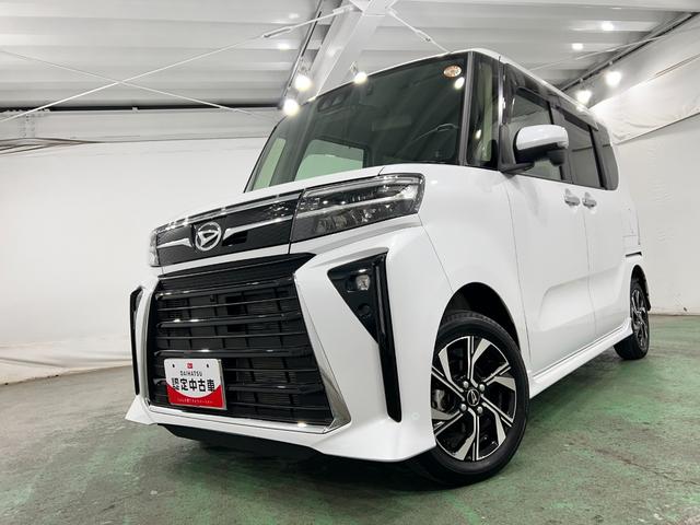 タントスローパーカスタムＲＳ　走行５７１６キロ／ナビ／全周囲カメラ一年保証・走行距離無制限走行５７１６キロ　フルセグナビ　ブルートゥース　全周囲カメラ　ドラレコ　ＥＴＣ　クリアランスソナー　オートライト　ＬＥＤヘッドライト　シートヒーター　両側電動スライドドア（埼玉県）の中古車