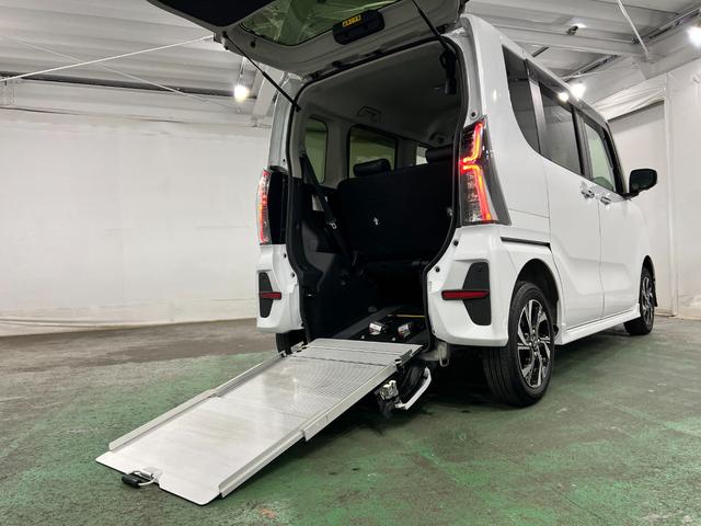 タントスローパーカスタムＲＳ　走行５７１６キロ／ナビ／全周囲カメラ一年保証・走行距離無制限走行５７１６キロ　フルセグナビ　ブルートゥース　全周囲カメラ　ドラレコ　ＥＴＣ　クリアランスソナー　オートライト　ＬＥＤヘッドライト　シートヒーター　両側電動スライドドア（埼玉県）の中古車