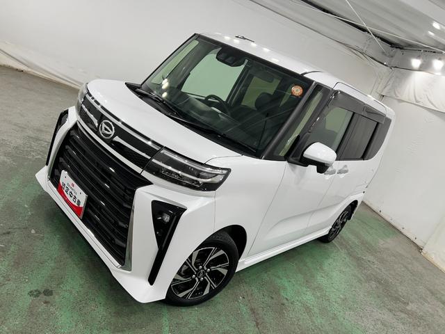 タントスローパーカスタムＲＳ　走行５７１６キロ／ナビ／全周囲カメラ一年保証・走行距離無制限走行５７１６キロ　フルセグナビ　ブルートゥース　全周囲カメラ　ドラレコ　ＥＴＣ　クリアランスソナー　オートライト　ＬＥＤヘッドライト　シートヒーター　両側電動スライドドア（埼玉県）の中古車