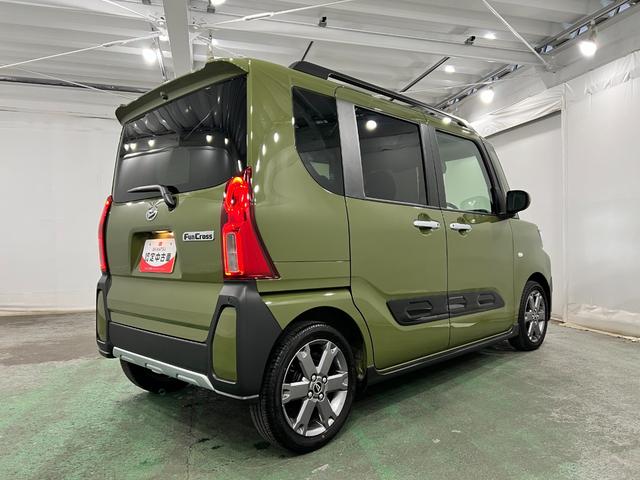 タントファンクロスターボ　走行３２５０８キロ／クリアランスソナー一年保証・走行距離無制限　走行３２５０８キロ　サイドエアバック　クリアランスソナー　オートマチックハイビーム　オートライト　ＬＥＤヘッドライト　ベンチシート　シートヒーター　両側電動スライドドア（埼玉県）の中古車