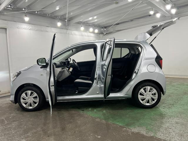 ミライースＸ　ＳＡIII　走行２８２キロ／ＬＥＤヘッドランプ／マット走行２８２キロ　純正マット　助手席エアバック　クリアランスソナー　オートマチックハイビーム　オートライト　ＬＥＤヘッドランプ　アイドリングストップ　電動格納式ドアミラー（埼玉県）の中古車