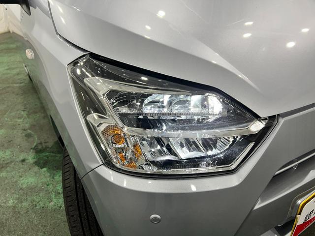 ミライースＸ　ＳＡIII　走行２８２キロ／ＬＥＤヘッドランプ／マット走行２８２キロ　純正マット　助手席エアバック　クリアランスソナー　オートマチックハイビーム　オートライト　ＬＥＤヘッドランプ　アイドリングストップ　電動格納式ドアミラー（埼玉県）の中古車