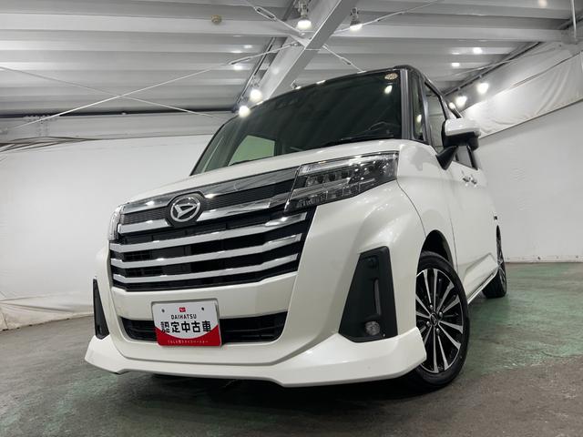 トールカスタムG ターボ 走行61534キロ/ナビ/バックカメラ一年保証・走行距離無制限走行61534キロ フルセグナビ ブルートゥース バックカメラ ドラレコ ETC クリアランスソナー オートライト LEDヘッドライト 両側電動スライドドア(埼玉県)の中古車