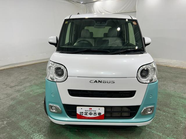 ムーヴキャンバスストライプスGターボ 走行21450キロ/フルセグナビ1年保証距離無制限 走行距離21450キロ フルセグナビ バックカメラ ブルートゥース 純正マット サイドエアバッグ LEDヘッドランプ アイドリングストップ シートヒーター 両側電動スライドドア(埼玉県)の中古車