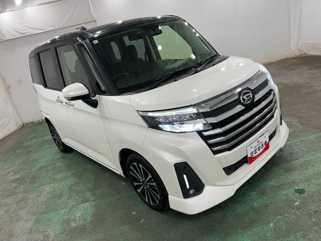 トールカスタムG ターボ 走行26367キロ/LEDヘッドランプ1年保証距離無制限 走行距離26367キロ 純正マット オートライト LEDヘッドランプ アイドリングストップ 両側電動スライドドア オート格納式ドアミラー キーフリー 電動パーキングブレーキ(埼玉県)の中古車
