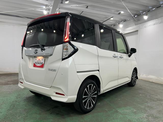 トールカスタムG ターボ 走行26367キロ/LEDヘッドランプ1年保証距離無制限 走行距離26367キロ 純正マット オートライト LEDヘッドランプ アイドリングストップ 両側電動スライドドア オート格納式ドアミラー キーフリー 電動パーキングブレーキ(埼玉県)の中古車