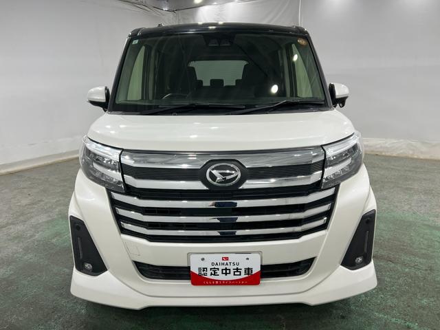 トールカスタムG ターボ 走行26367キロ/LEDヘッドランプ1年保証距離無制限 走行距離26367キロ 純正マット オートライト LEDヘッドランプ アイドリングストップ 両側電動スライドドア オート格納式ドアミラー キーフリー 電動パーキングブレーキ(埼玉県)の中古車