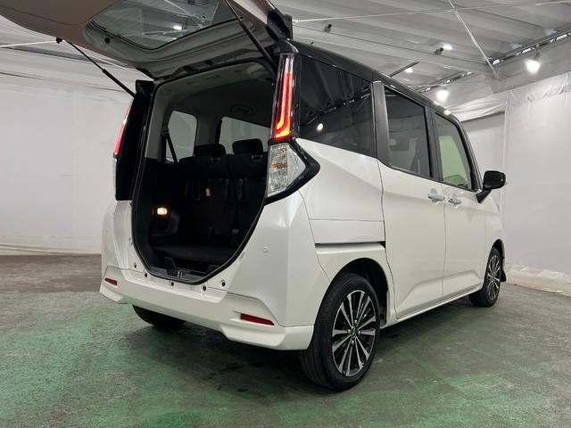トールカスタムG ターボ 走行26367キロ/LEDヘッドランプ1年保証距離無制限 走行距離26367キロ 純正マット オートライト LEDヘッドランプ アイドリングストップ 両側電動スライドドア オート格納式ドアミラー キーフリー 電動パーキングブレーキ(埼玉県)の中古車