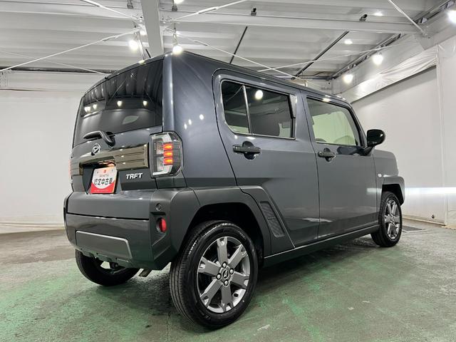 タフトＧターボ　クロムベンチャー　走行４０６７２キロ／純正マット１年保証距離無制限　走行距離４０６７２キロ　純正マット　サイドエアバッグ　ＬＥＤヘッドランプ　アイドリングストップ　シートヒーター　オート格納式ドアミラー　電動パーキングブレーキ　キーフリー（埼玉県）の中古車