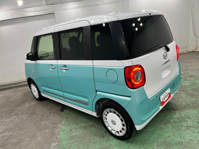 ムーヴキャンバスストライプスＧターボ　走行２７２４４キロ／ＬＥＤヘッドランプ１年保証距離無制限　走行距離２７２４４キロ　純正マット　助手席エアバッグ　サイドエアバッグ　ＬＥＤヘッドランプ　アイドリングストップ　シートヒーター　両側電動スライドドア　オート格納式ドアミラー（埼玉県）の中古車