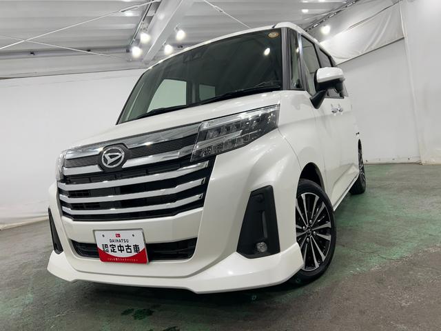 トールカスタムG ターボ 走行17321キロ/クリアランスソナー一年保証・走行距離無制限走行17321キロ 助手席エアバック 純正カーペットマット クリアランスソナー オートライト LEDヘッドライト アイドリングストップ(埼玉県)の中古車