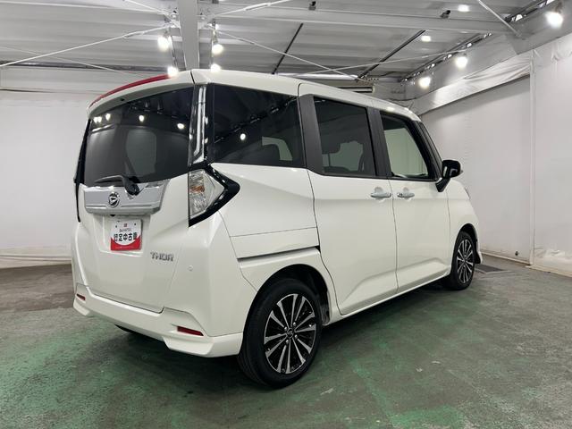 トールカスタムG ターボ 走行17321キロ/クリアランスソナー一年保証・走行距離無制限走行17321キロ 助手席エアバック 純正カーペットマット クリアランスソナー オートライト LEDヘッドライト アイドリングストップ(埼玉県)の中古車